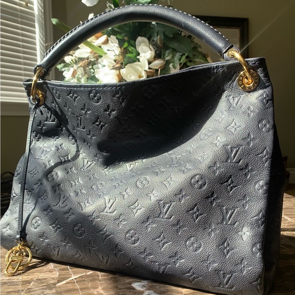 Louis Vuitton Bags Navy Blue Louis Vuitton Artsy Monogram Empreinte